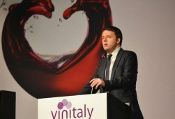 Matteo Renzi al Vinitaly 2014