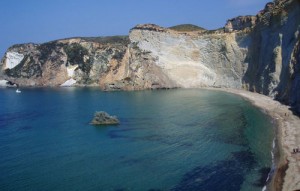 Ponza, spiaggia Chiaia Luna