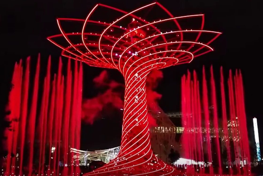 L’Albero della Vita, lo show in una sera d’estate.