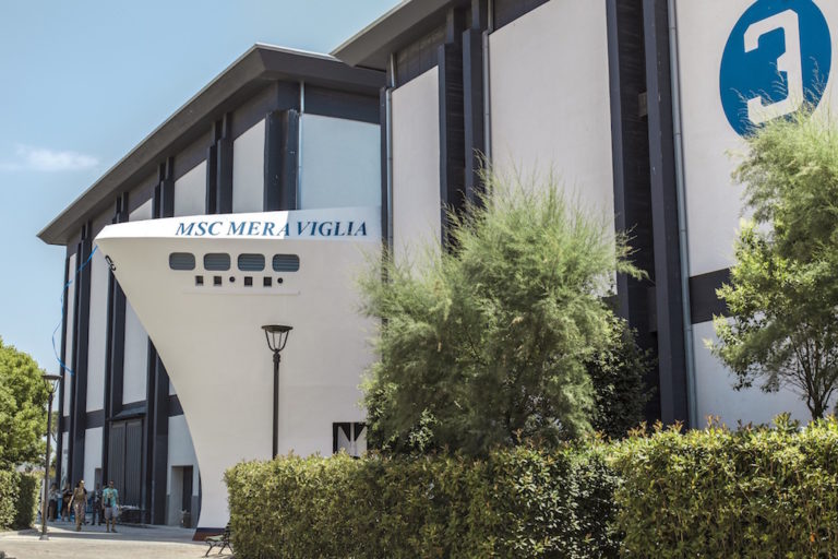 MSC Meraviglia, la nave più grande d’Europa a Cinecittà.