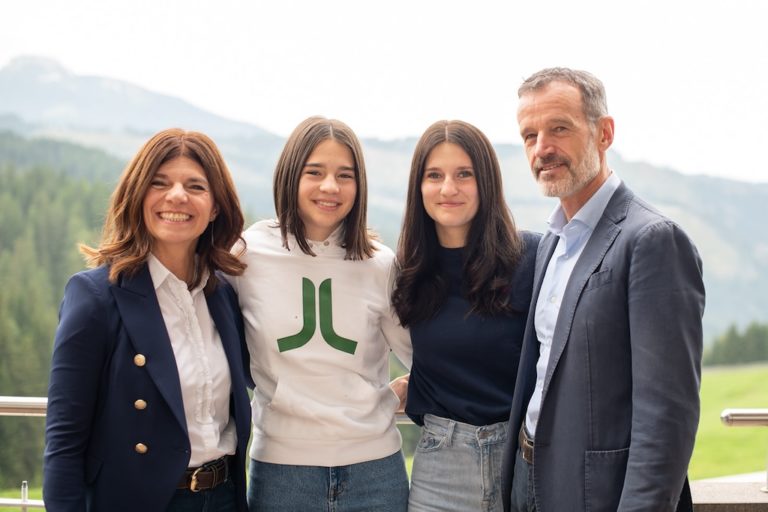 Beatrix e Christoph Kofler, Obereggen formato famiglia