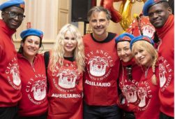 Ivana Spagna, da tempo sostenitrice dei City Angels e ospite fissa degli eventi