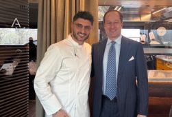Chef Aprea e Giacomo Ponti, Presidente del Consorzio Italia del Gusto