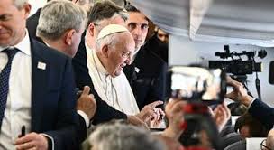 Papa Francesco e i giornalisti 