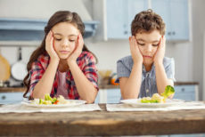 I bambini non hanno ancora un buon "rapporto" con le verdure