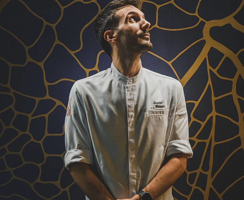 Lo chef di Raw Restaurant, Enrico Ferrari 