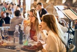 il lusso di mangiare fuori