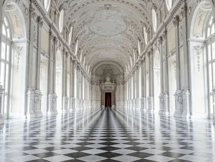 Reggia di Venaria Reale, salone reale. uno degli emblemi del Forum della bellezza italiana 