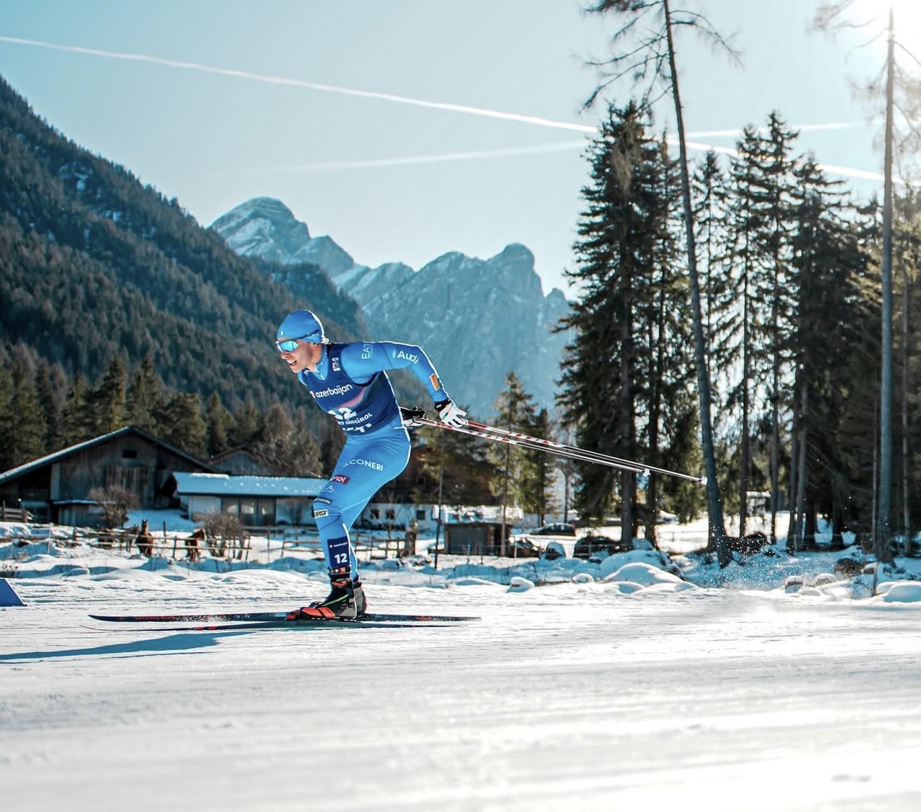 Elia Barp in azione - foto dal suo profilo Instagram