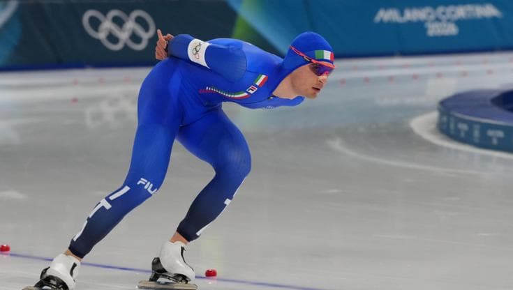 Riccardo Lorello in azione