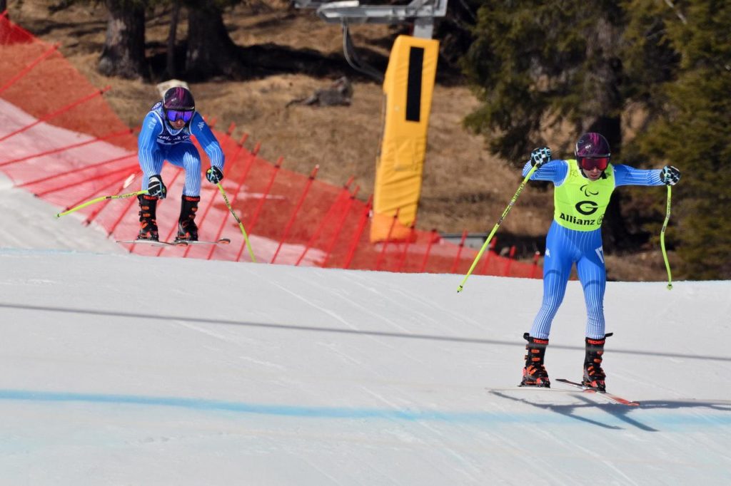 Bertagnolli e la sua guida, Revelli - Credit Mezzelani GMT/CIP