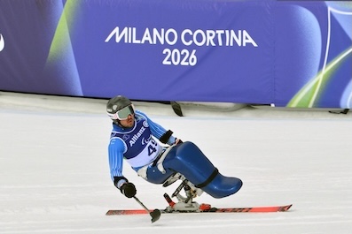Paralimpiadi Milano Cortina 2026: René De Silvestro, la seconda discesa